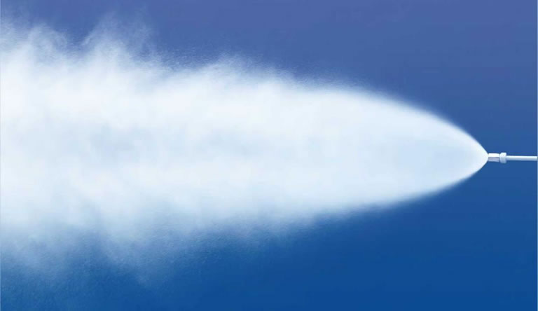 The damage caused by poor atomization of the sulfonating gun to the device system