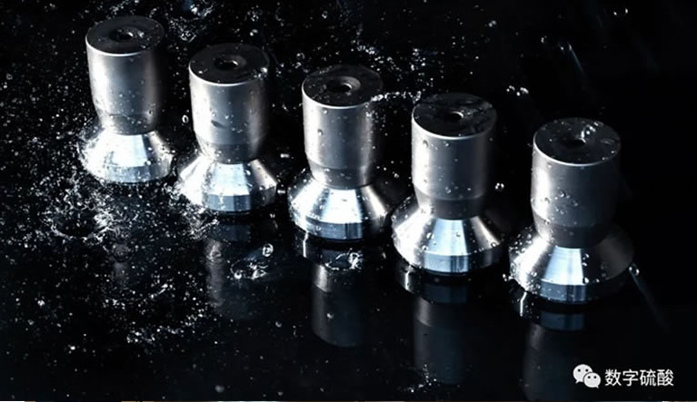 Application of high efficiency sulfur spray gun in sulfur device